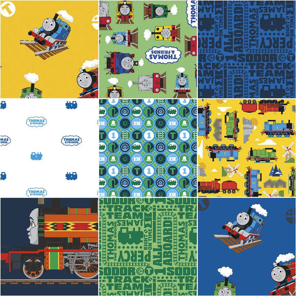 All Aboard with Thomas & Friends fabric collection