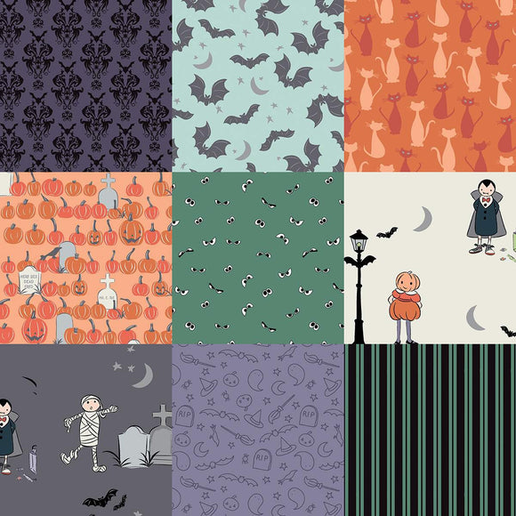 Spooky Hollow fabric collection
