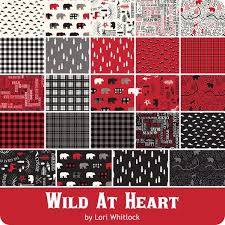 Wild At Heart fabric collection