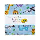 Crayola Colorful Friends // Precuts 5" Charm Stacker