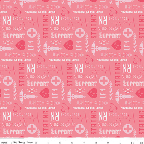 Nurses Care in Pink // Nobody Fights Alone