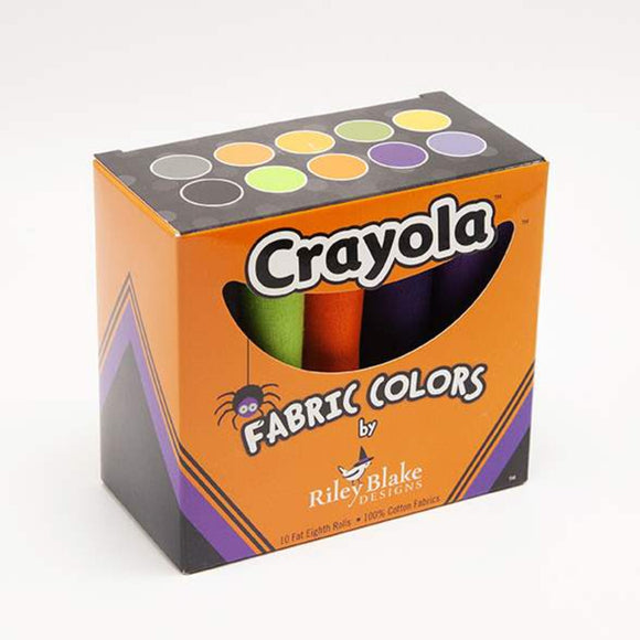 Crayola Halloween Confetti Cotton // Precuts Fat Eighths