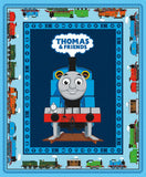 White All Aboard with Thomas & Friends // Precuts One-Yard Bundle