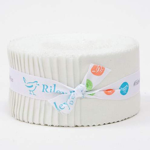 Off White Confetti Cottons  // Precuts 2.5 inch strips Rolie Polie