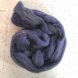 Dusk | Lace Merino Purple Grey Gray Blue Violet Charcoal Light Cold Shades Semi Solid Tonal / Single 1-ply wool / Indie Hand Dyed In Stock