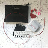 5" (13cm) MINI Interchangeable Set // Knitting Tip Sizes US 000 -US 1.5 (1.5-2.5mm)