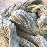Pearl | Sport Merino Ecru Off White Sage Bridal Wedding Mother Bride Anniversary Semi Solid Tonal / Superwash wool nylon Indie Hand Dyed