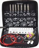 5" (13 cm) SMALL Interchangeable Set // Knitting Tip Sizes US 2 - 8 (2.75-5 mm)